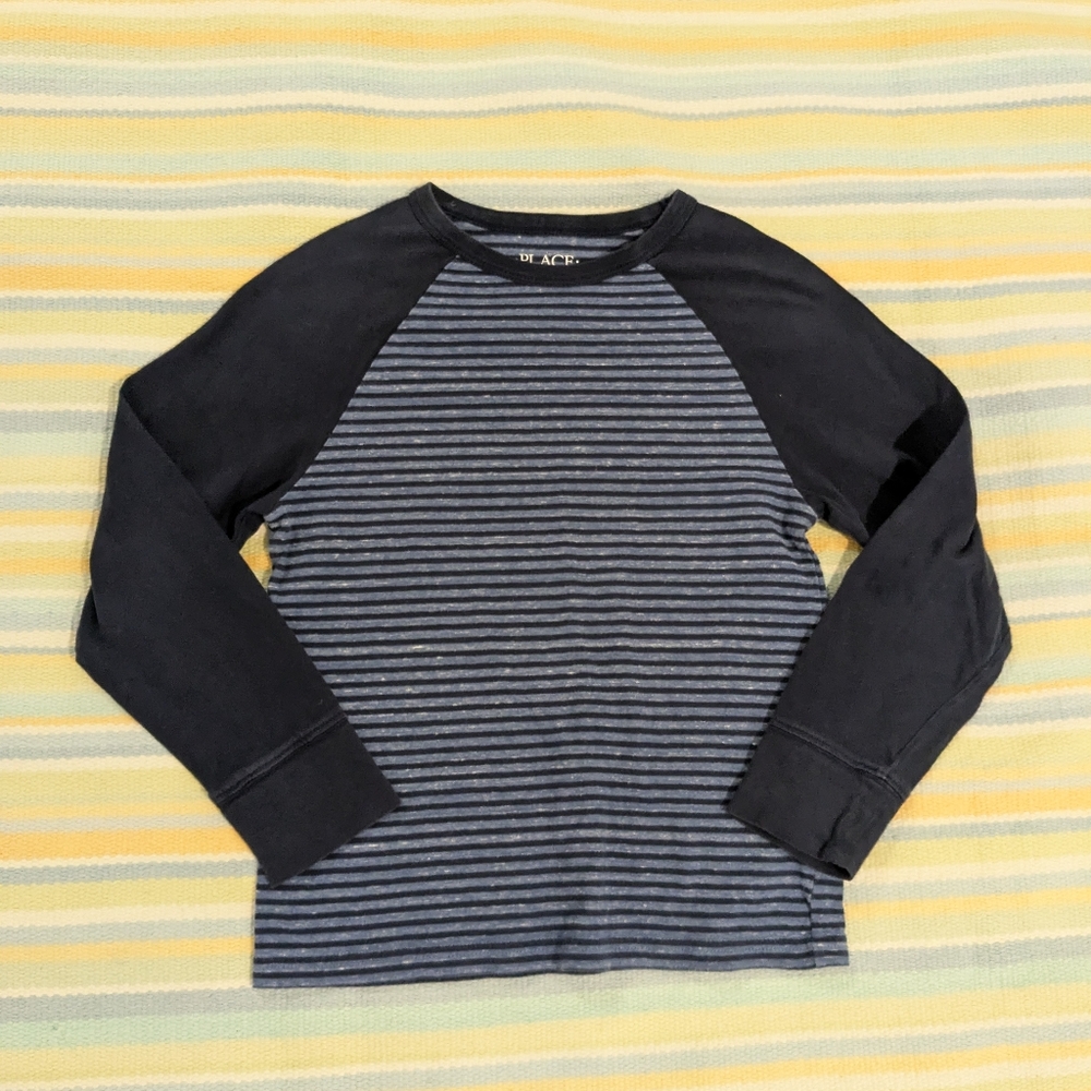 Boys Children's Place Jersey style striped shirt size 5/6